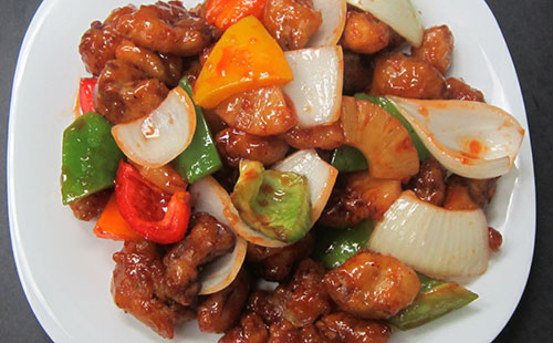 (38) Sweet & Sour Pork with Pineapple